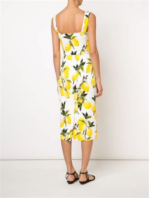 dolce and gabbana lemon print.